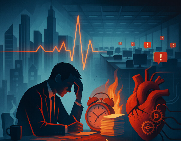 Stres w pracy – cichy wspólnik chorób zawodowych