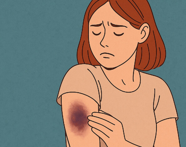 Zespół Gardner-Diamonda: tajemnicze siniaki ze stresu