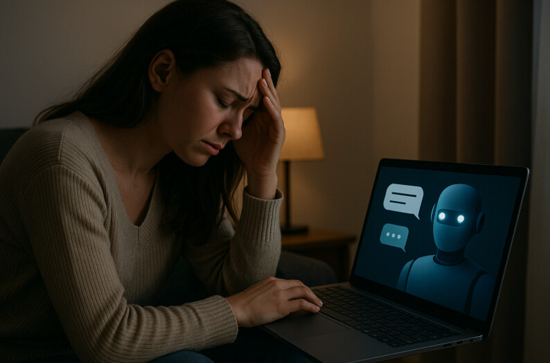 Zwierzasz się AI z problemów? Możesz narobić sobie kolejnych