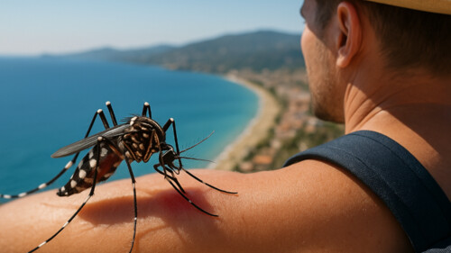 Komarzy duet: West Nile i dengue na mapie wakacyjnych kierunków