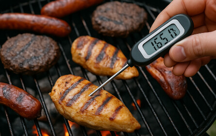 Grillowanie pod lupą mikrobiologów - sezonowe ogniska Salmonelli